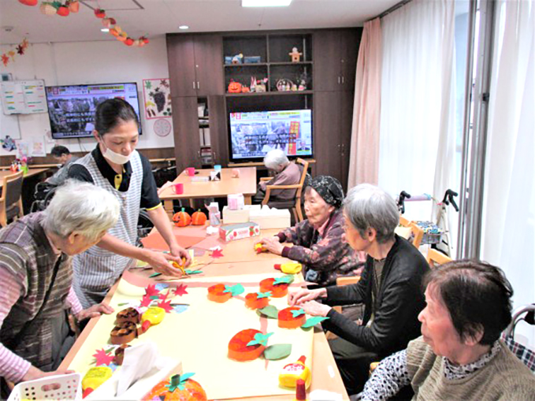 イベントレクリエーションのご様子