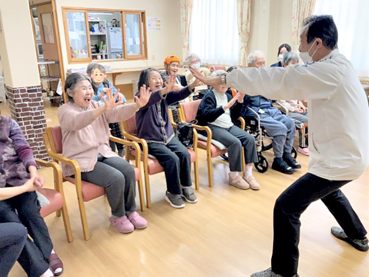 トレーナー訪問体操